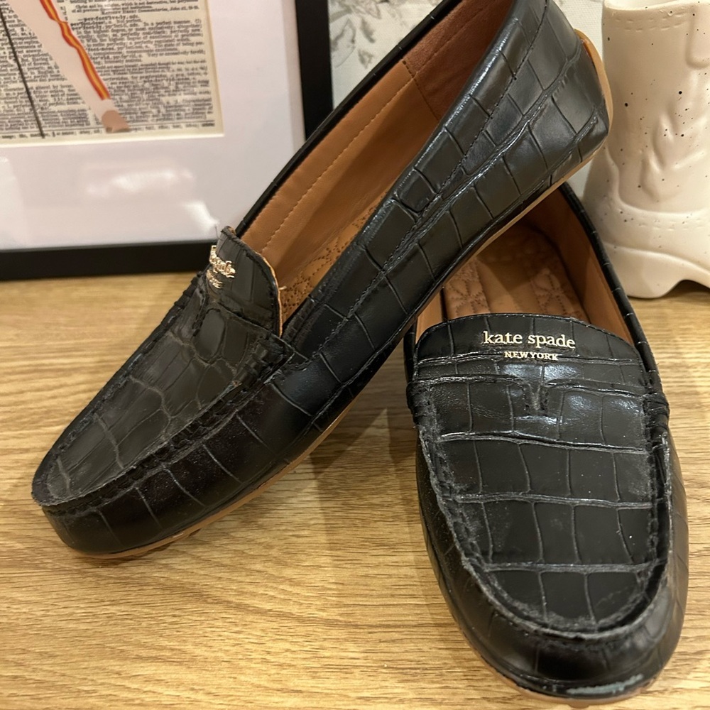 Kate Spade ♠️ black loafers
